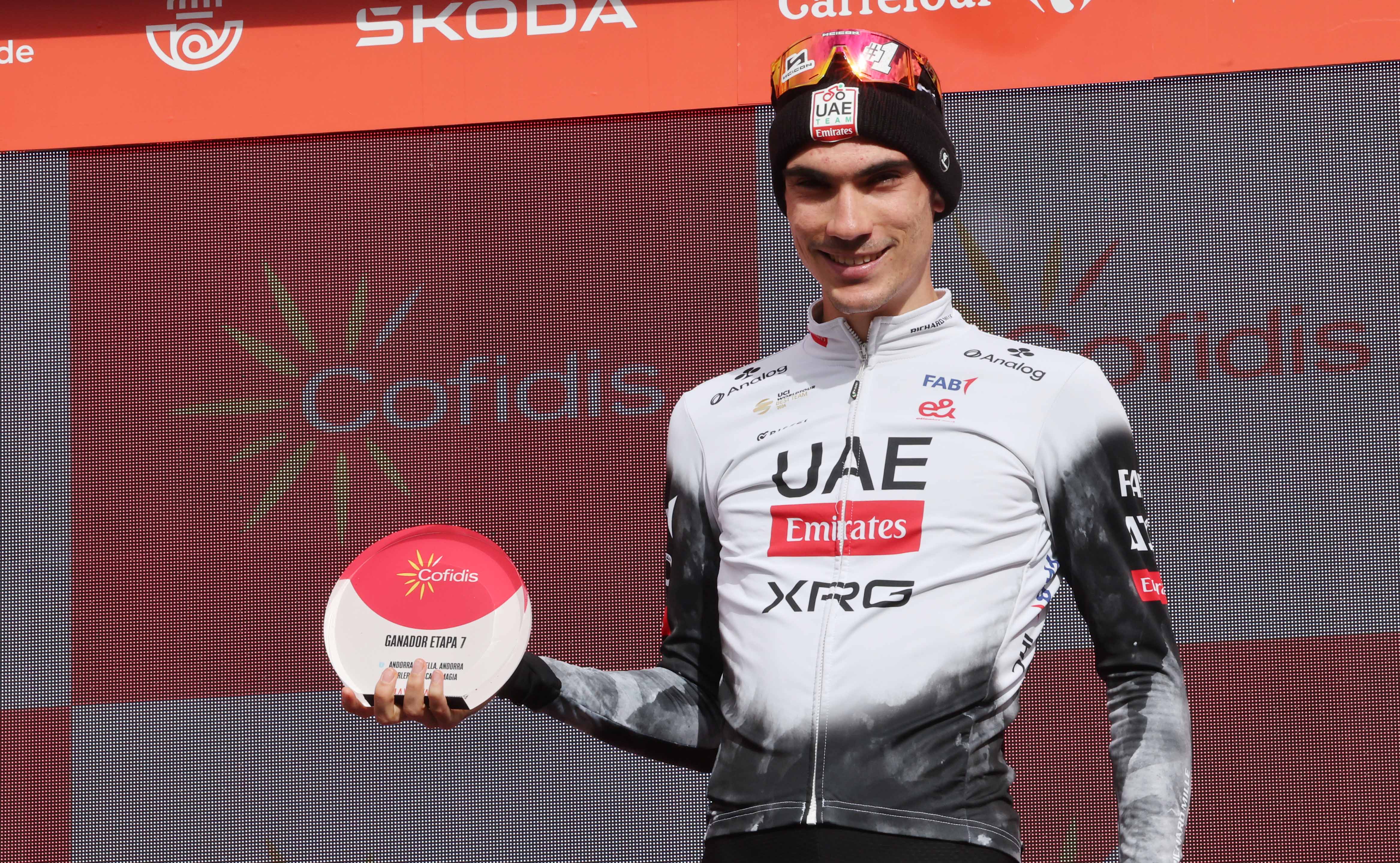Juan Ayuso, salida encaminada del UAE rumbo al Lidl-Trek