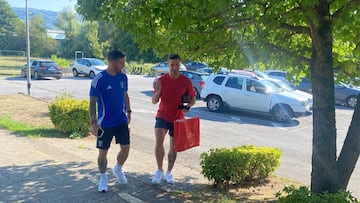 Yeray comienza a entrenarse con el Derio de Muniain