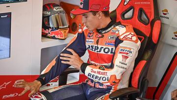 Marc Márquez en Jerez.