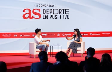 Mary Romero, boxeadora Campeona de Europa con Laura Martín Sanjuan, redactora de AS.
