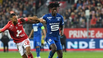 Eduardo Camavinga hace historia a los 16 años