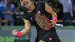Carla Suárez busca hoy la final tras eliminar a Venus Williams