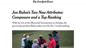 Revista de prensa: el mundo del golf se rinde a Jon Rahm