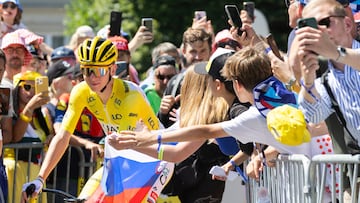 Pogacar, un amarillo cedido de manera controlada para “gastar menos”