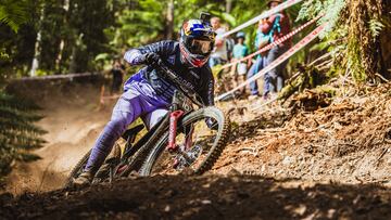 Brook Macdonald participates at Red Bull Hardline in Maydena Bike Park, Australia on February 24th, 2024. // Dan Griffiths / Red Bull Content Pool // SI202402240044 // Usage for editorial use only //