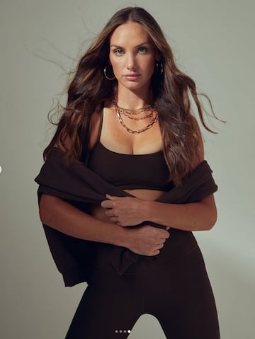 Carson Branstine, tenista y modelo profesional. 