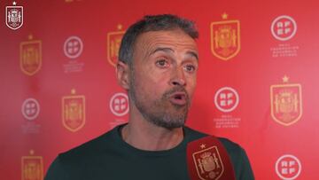 Luis Enrique valora el sorteo de la Liga de las Naciones