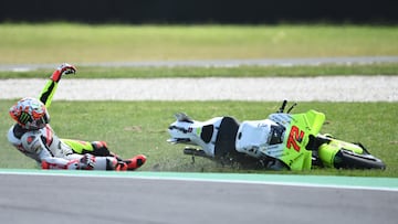 Marco Bezzecchi, en el GP de Australia.