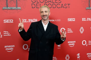 David Velduque durante la IV edición de la gala de entrega los Premios Ondas Globales del Podcast.   

 
 
 