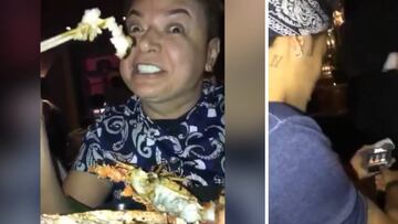 Neymar en Londres: langosta XXL y sí, pagó él la cuenta