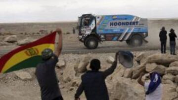 Un buggy ha atropellado mortalmente a un aficionado en Bolivia.