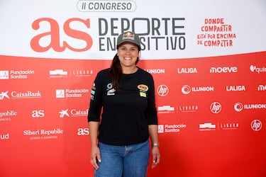 Laia Sanz, piloto de trial, enduro y rally raid