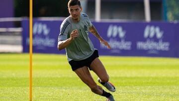 Javi Sánchez, lesionado, estará un mes de baja.