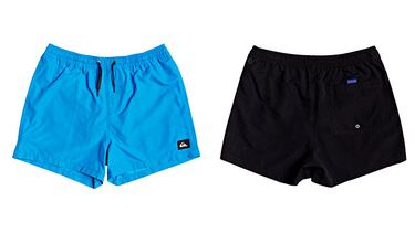 Este bañador de hombre Quiksilver de tejido reciclado está disponible en seis colores