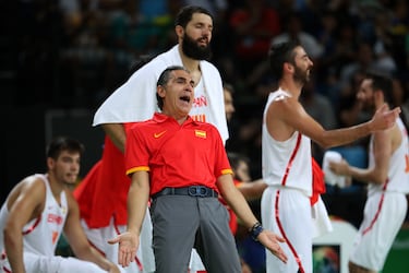 Sergio Scariolo volvió a dirigir a la Selección en unos Juegos Olímpcios. Esta vez tuvo la mala suerte de cruzarse contra Estados Unidos en semifinales, y a pesar del esfuerzo, los 'yankees' ganaron de nuevo y España ganó el partido por el bronce a Australia, conquistando así la cuarta medalla olímpica de la historia del baloncesto masculino español, tras las tres platas conseguidas en Los Ángeles 84, Pekín 2008 y Londres 2012.