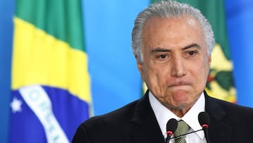 Temer celebra el oro en fútbol "en un momento histórico"
