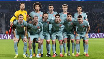 06/11/24 PARTIDO DE CHAMPIONS LEAGUE
FASE LIGA JO0NADA 4
PARIS SAINT GERMAIN PSG - ATLETICO DE MADRID
FORMACION EQUIPO