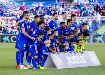 Equipo del Getafe.