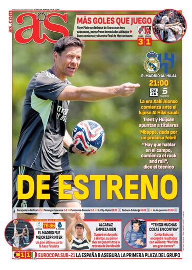 Las portadas de AS de junio