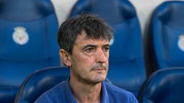 VILA-REAL (CASTELLÓN), 27/09/2023.- El entrenador del Villarreal, José Rojo Martín "Pacheta", antes del encuentro de la jornada 7 de LaLiga EA Sports entre el Villarreal CF y el Girona FC en el Estadio de la Cerámica, este miércoles en Vila-real. EFE/ Andreu Esteban