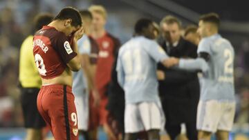 Ben Yedder se lamenta.
