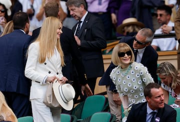 La actriz australiana Nicole Kidman y la directora editorial global de Vogue Anna Wintour.