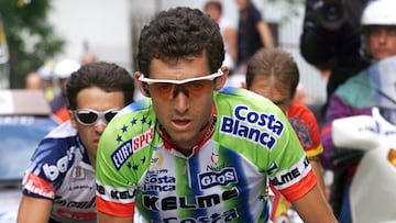 El ciclista español del Kelme Roberto Heras, durante una carrera