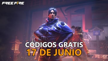 codigos gratis free fire 17 junio sabado