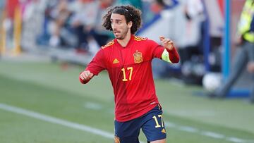 Cambio en la Selección: Cucurella por Gayá, lesionado