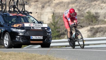 05/09/17 VUELTA CICLISTA A ESPAÃA 2017 ETAPA 16 CONTRARRELOJ INDIVIDUAL CIRCUITO DE NAVARRA - LOGROÃO CHRIS FROOME VENCEDOR DE LA ETAPA
CICLISMO