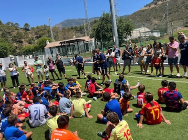Benahavís acoge por segundo año el exitoso clinic de verano de Leyendas de España
