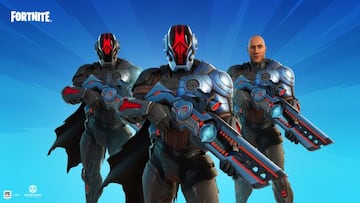 Arte oficial del skin La Fundación en Fortnite