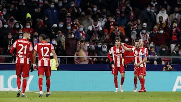 06/01/22 PARTIDO COPA DEL REY DIECISEISAVOS
RAYO MAJADAHONDA - ATLETICO DE MADRID
GOL 0-5 JOAO FELIX ALEGRIA
