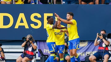 17/08/25 PARTIDO SEGUNDA DIVISION CADIZ - MIRANDES 1-0 GOL DE ALVARO GARCIA PASCUAL