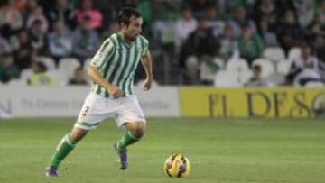 Molinero, durante un partido.
