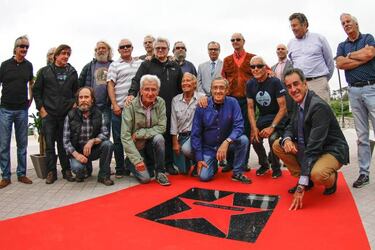 Los pioneros del surf en España ya tienen un hueco en el 'Paseo de las estrellas'