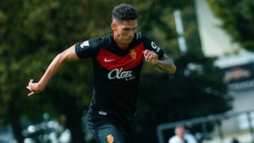 Daniel Luna, extremo colombiano del Mallorca, cedido al Huesca.