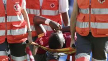 Diop estará de tres a cuatro semanas de baja