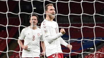 Eriksen, contra Conte: "Al menos con Dinamarca sí que juego"
