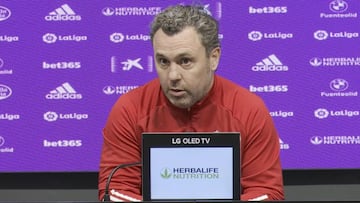Sergio González: "Todo lo que no sea ganar al Celta no pasa por nuestra cabeza"