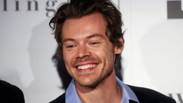 Harry Styles arrives at AMC Lincoln Square 13 for the premiere of "Don't Worry Darling" in New York City, U.S. September 19, 2022. REUTERS/Amr Alfiky