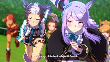 Umamusume: Prety Derby es un universo paralelo donde el espíritu de los grandes caballos de carreras se reencarnan en chicas-caballo.