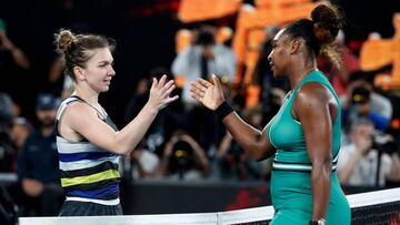 Serena elimina a Halep, que puede perder el número uno