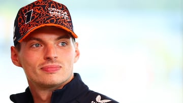 Max Verstappen en el GP de Bélgica