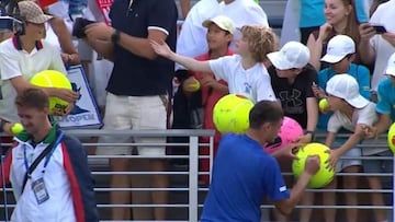 Habla el hombre que robó la gorra de Kamil Majchrzak a un niño en el US Open: “La vida es para el primero que llega”