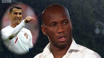 Se puede decir más alto, pero no más claro: Drogba y su halago a Cristiano