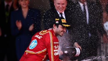Carlos Sainz (Ferrari). Montecarlo, Mónaco. F1 2024.