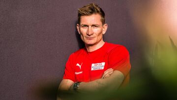 Entrevista con Andre Greipel durante el Tour de Omán.