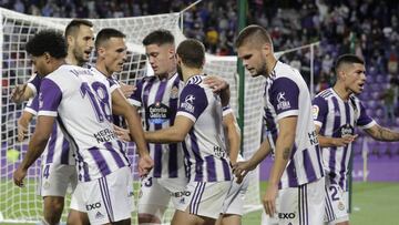 El Real Valladolid tiró más que nunca ante el Alcorcón y logró dos goles. Aguado y Weissman, que sentenció con el segundo.
