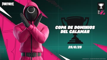 fortnite recarga el juego del calamar copa torneo